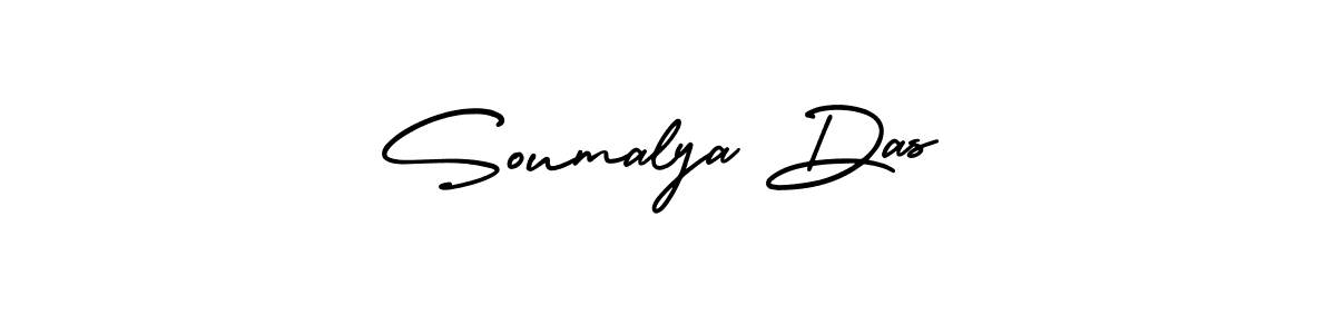 Design your own signature with our free online signature maker. With this signature software, you can create a handwritten (AmerikaSignatureDemo-Regular) signature for name Soumalya Das. Soumalya Das signature style 3 images and pictures png