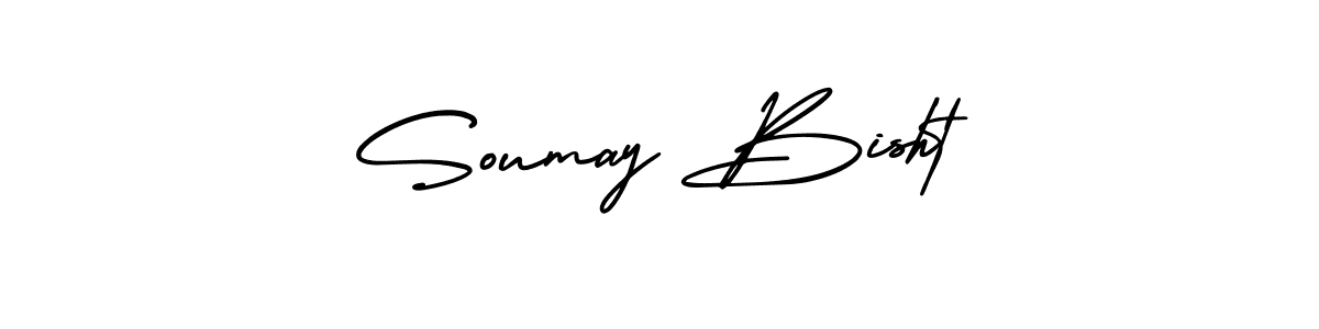 Also You can easily find your signature by using the search form. We will create Soumay Bisht name handwritten signature images for you free of cost using AmerikaSignatureDemo-Regular sign style. Soumay Bisht signature style 3 images and pictures png