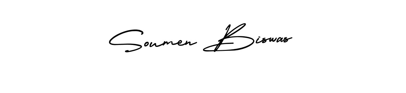 Best and Professional Signature Style for Soumen Biswas. AmerikaSignatureDemo-Regular Best Signature Style Collection. Soumen Biswas signature style 3 images and pictures png