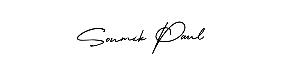 Also You can easily find your signature by using the search form. We will create Soumik Paul name handwritten signature images for you free of cost using AmerikaSignatureDemo-Regular sign style. Soumik Paul signature style 3 images and pictures png