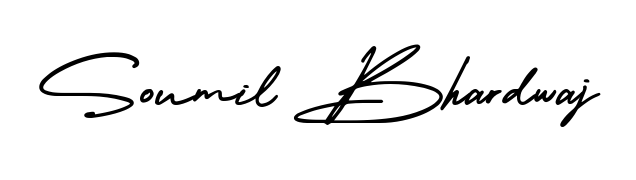 Soumil Bhardwaj stylish signature style. Best Handwritten Sign (AmerikaSignatureDemo-Regular) for my name. Handwritten Signature Collection Ideas for my name Soumil Bhardwaj. Soumil Bhardwaj signature style 3 images and pictures png