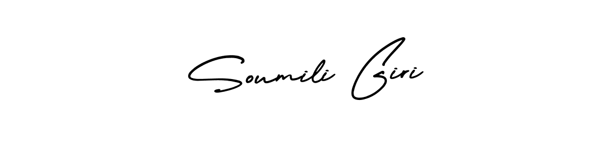 Check out images of Autograph of Soumili Giri name. Actor Soumili Giri Signature Style. AmerikaSignatureDemo-Regular is a professional sign style online. Soumili Giri signature style 3 images and pictures png
