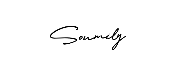 Check out images of Autograph of Soumily name. Actor Soumily Signature Style. AmerikaSignatureDemo-Regular is a professional sign style online. Soumily signature style 3 images and pictures png