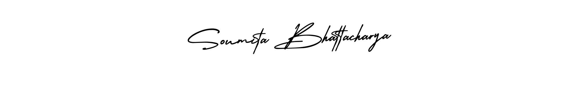 if you are searching for the best signature style for your name Soumita Bhattacharya. so please give up your signature search. here we have designed multiple signature styles  using AmerikaSignatureDemo-Regular. Soumita Bhattacharya signature style 3 images and pictures png
