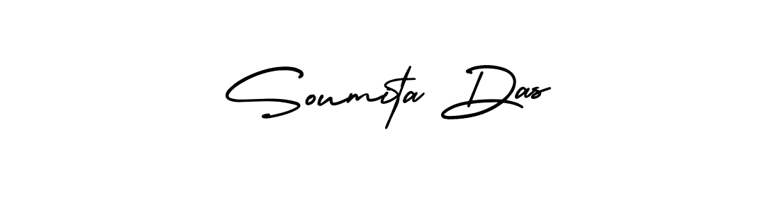 Use a signature maker to create a handwritten signature online. With this signature software, you can design (AmerikaSignatureDemo-Regular) your own signature for name Soumita Das. Soumita Das signature style 3 images and pictures png