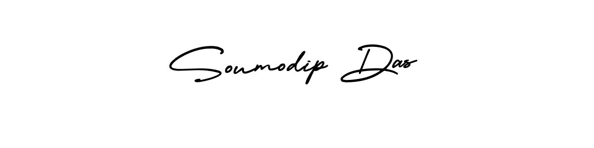 How to make Soumodip Das signature? AmerikaSignatureDemo-Regular is a professional autograph style. Create handwritten signature for Soumodip Das name. Soumodip Das signature style 3 images and pictures png
