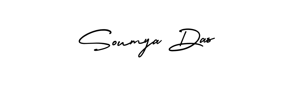 Design your own signature with our free online signature maker. With this signature software, you can create a handwritten (AmerikaSignatureDemo-Regular) signature for name Soumya Das. Soumya Das signature style 3 images and pictures png