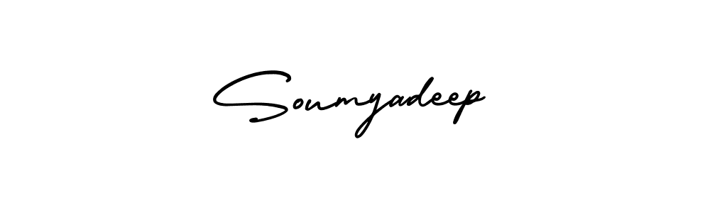 Similarly AmerikaSignatureDemo-Regular is the best handwritten signature design. Signature creator online .You can use it as an online autograph creator for name Soumyadeep. Soumyadeep signature style 3 images and pictures png