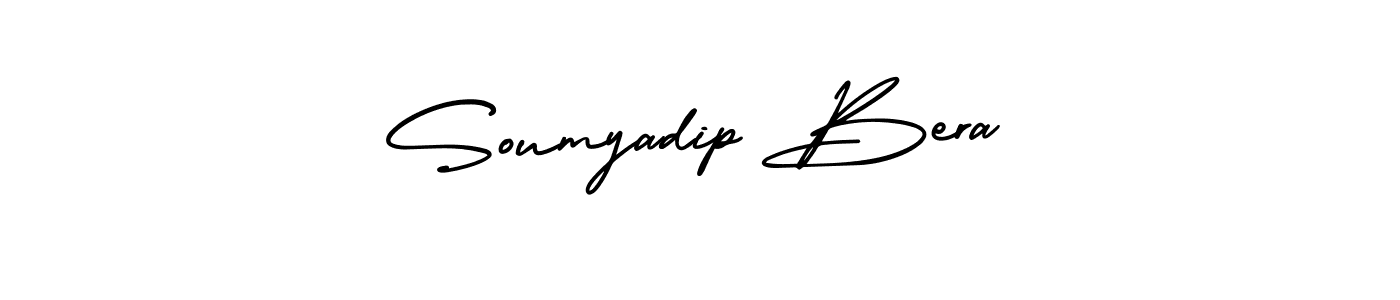 AmerikaSignatureDemo-Regular is a professional signature style that is perfect for those who want to add a touch of class to their signature. It is also a great choice for those who want to make their signature more unique. Get Soumyadip Bera name to fancy signature for free. Soumyadip Bera signature style 3 images and pictures png