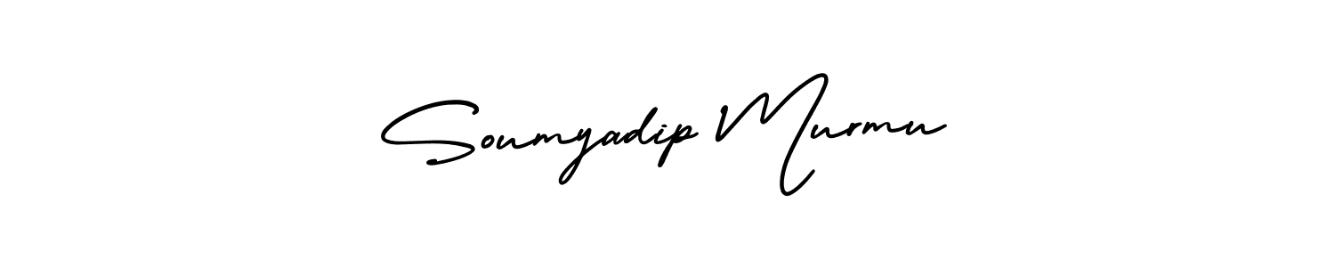 Make a short Soumyadip Murmu signature style. Manage your documents anywhere anytime using AmerikaSignatureDemo-Regular. Create and add eSignatures, submit forms, share and send files easily. Soumyadip Murmu signature style 3 images and pictures png