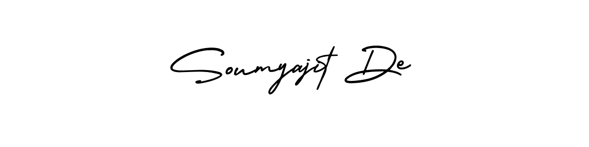 Similarly AmerikaSignatureDemo-Regular is the best handwritten signature design. Signature creator online .You can use it as an online autograph creator for name Soumyajit De. Soumyajit De signature style 3 images and pictures png