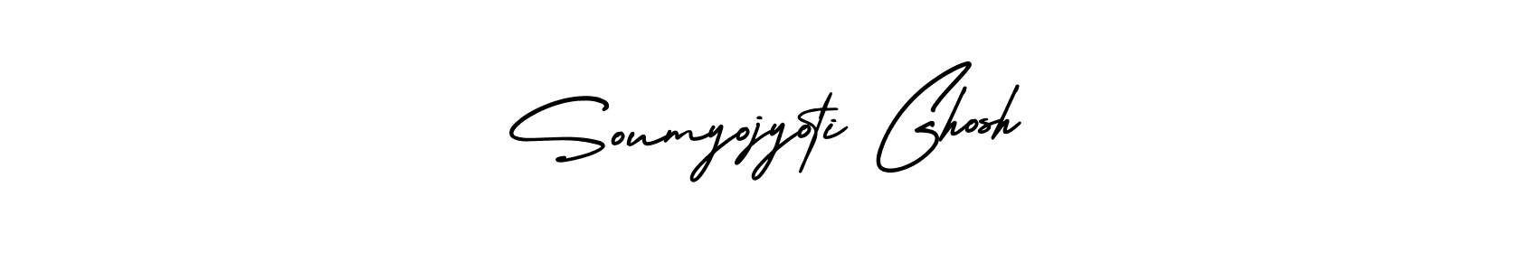 Soumyojyoti Ghosh stylish signature style. Best Handwritten Sign (AmerikaSignatureDemo-Regular) for my name. Handwritten Signature Collection Ideas for my name Soumyojyoti Ghosh. Soumyojyoti Ghosh signature style 3 images and pictures png