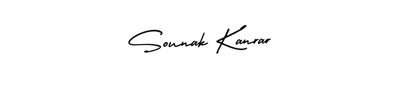 Make a beautiful signature design for name Sounak Kanrar. Use this online signature maker to create a handwritten signature for free. Sounak Kanrar signature style 3 images and pictures png