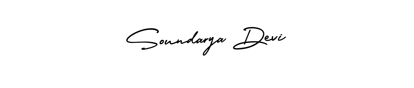 Soundarya Devi stylish signature style. Best Handwritten Sign (AmerikaSignatureDemo-Regular) for my name. Handwritten Signature Collection Ideas for my name Soundarya Devi. Soundarya Devi signature style 3 images and pictures png