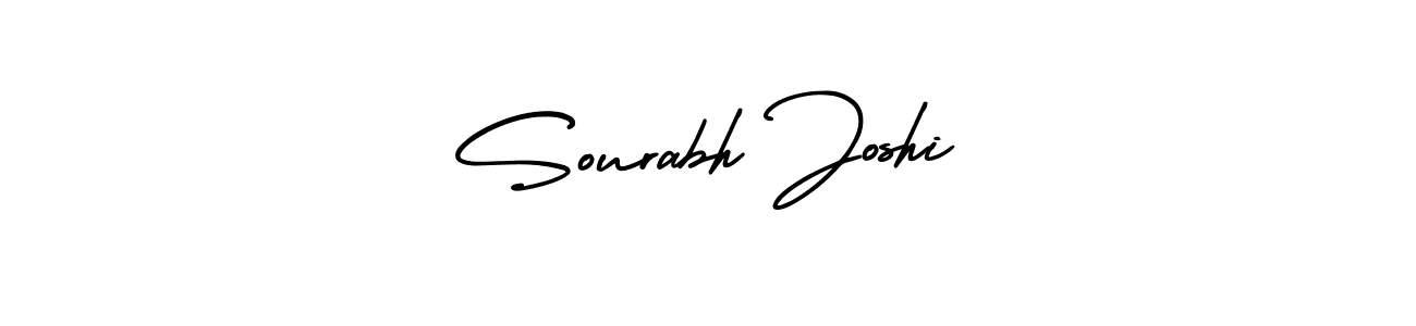 Make a beautiful signature design for name Sourabh Joshi. With this signature (AmerikaSignatureDemo-Regular) style, you can create a handwritten signature for free. Sourabh Joshi signature style 3 images and pictures png