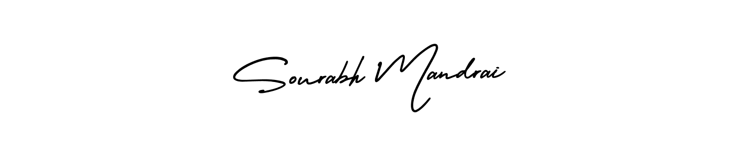 Similarly AmerikaSignatureDemo-Regular is the best handwritten signature design. Signature creator online .You can use it as an online autograph creator for name Sourabh Mandrai. Sourabh Mandrai signature style 3 images and pictures png