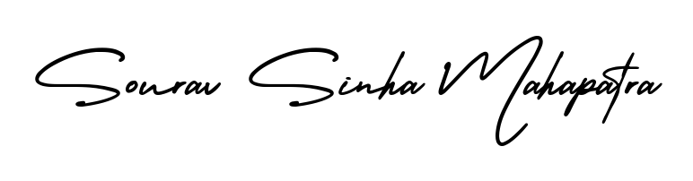 Turn your name Sourav Sinha Mahapatra into a signature brand with AmerikaSignatureDemo-Regular styling. Download in standard PNG or transparent format anytime. Sourav Sinha Mahapatra signature style 3 images and pictures png