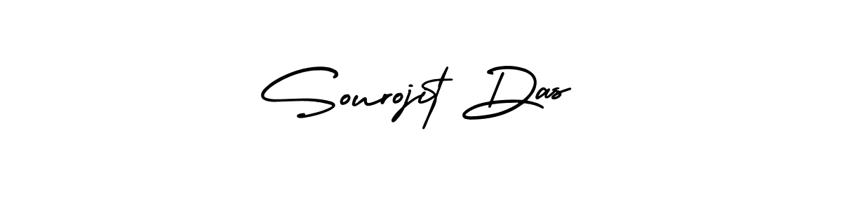 How to make Sourojit Das name signature. Use AmerikaSignatureDemo-Regular style for creating short signs online. This is the latest handwritten sign. Sourojit Das signature style 3 images and pictures png