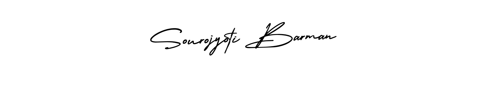 Sourojyoti Barman stylish signature style. Best Handwritten Sign (AmerikaSignatureDemo-Regular) for my name. Handwritten Signature Collection Ideas for my name Sourojyoti Barman. Sourojyoti Barman signature style 3 images and pictures png