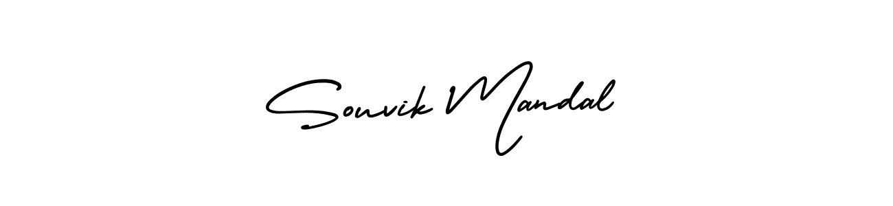 Also we have Souvik Mandal name is the best signature style. Create professional handwritten signature collection using AmerikaSignatureDemo-Regular autograph style. Souvik Mandal signature style 3 images and pictures png