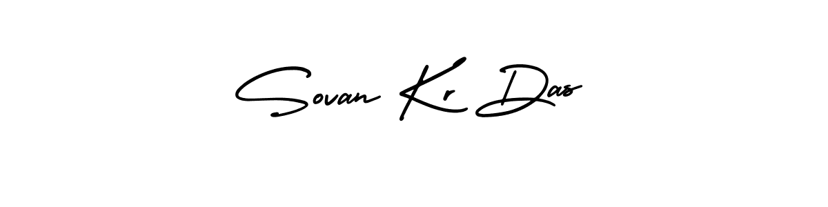 It looks lik you need a new signature style for name Sovan Kr Das. Design unique handwritten (AmerikaSignatureDemo-Regular) signature with our free signature maker in just a few clicks. Sovan Kr Das signature style 3 images and pictures png