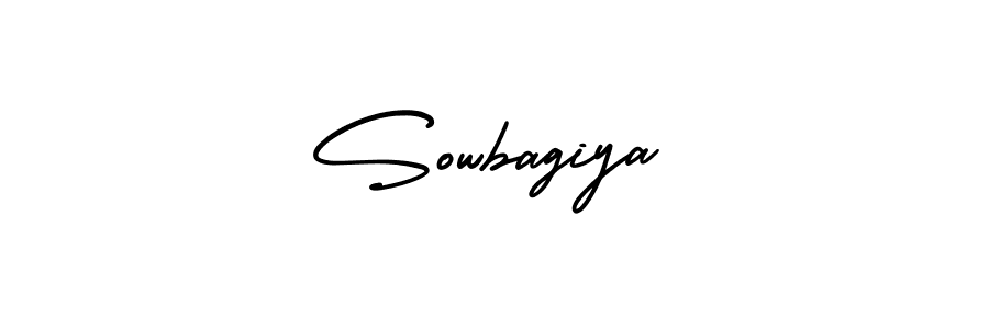 AmerikaSignatureDemo-Regular is a professional signature style that is perfect for those who want to add a touch of class to their signature. It is also a great choice for those who want to make their signature more unique. Get Sowbagiya name to fancy signature for free. Sowbagiya signature style 3 images and pictures png