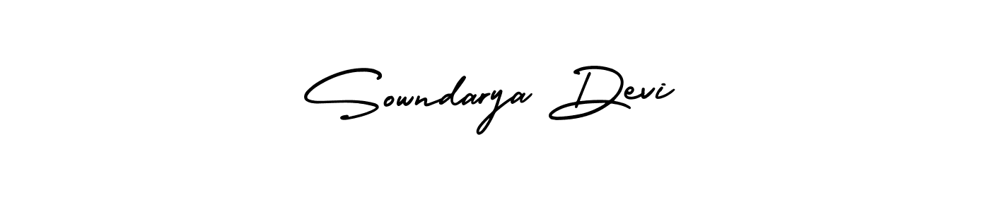 Also You can easily find your signature by using the search form. We will create Sowndarya Devi name handwritten signature images for you free of cost using AmerikaSignatureDemo-Regular sign style. Sowndarya Devi signature style 3 images and pictures png