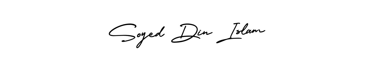 You can use this online signature creator to create a handwritten signature for the name Soyed Din Islam. This is the best online autograph maker. Soyed Din Islam signature style 3 images and pictures png