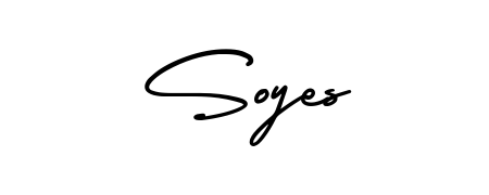 Style your name Soyes with confidence using AmerikaSignatureDemo-Regular signature design. Simple, elegant, and ready for immediate document use. Soyes signature style 3 images and pictures png
