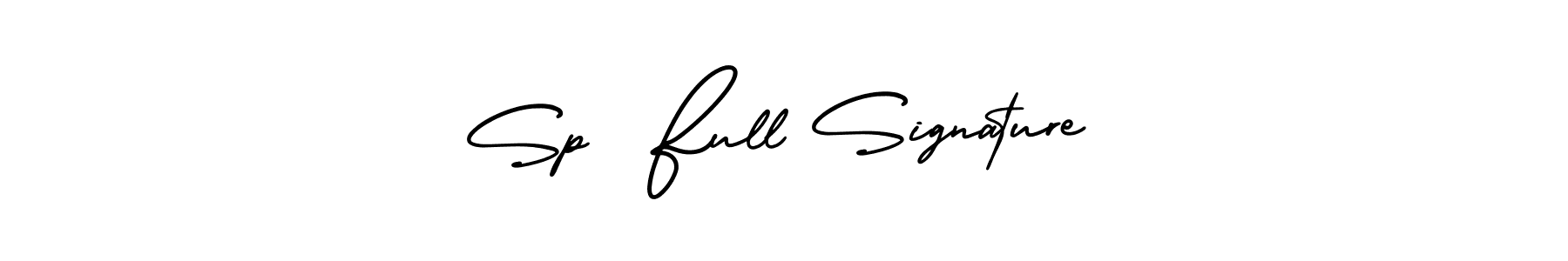 How to Draw Sp  Full Signature signature style? AmerikaSignatureDemo-Regular is a latest design signature styles for name Sp  Full Signature. Sp  Full Signature signature style 3 images and pictures png