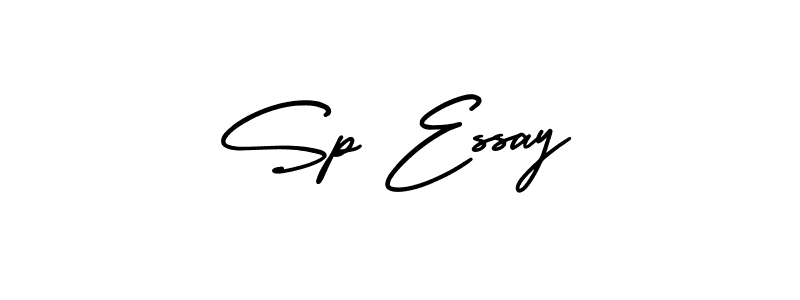 Similarly AmerikaSignatureDemo-Regular is the best handwritten signature design. Signature creator online .You can use it as an online autograph creator for name Sp Essay. Sp Essay signature style 3 images and pictures png