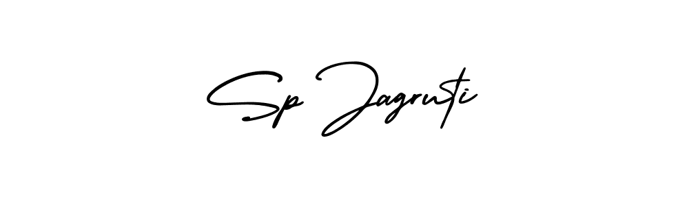 AmerikaSignatureDemo-Regular is a professional signature style that is perfect for those who want to add a touch of class to their signature. It is also a great choice for those who want to make their signature more unique. Get Sp Jagruti name to fancy signature for free. Sp Jagruti signature style 3 images and pictures png