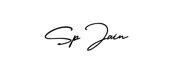 Make a beautiful signature design for name Sp Jain. With this signature (AmerikaSignatureDemo-Regular) style, you can create a handwritten signature for free. Sp Jain signature style 3 images and pictures png