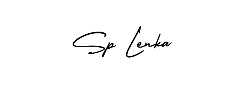 Also we have Sp Lenka name is the best signature style. Create professional handwritten signature collection using AmerikaSignatureDemo-Regular autograph style. Sp Lenka signature style 3 images and pictures png