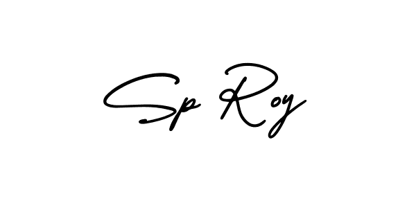 Create a beautiful signature design for name Sp Roy. With this signature (AmerikaSignatureDemo-Regular) fonts, you can make a handwritten signature for free. Sp Roy signature style 3 images and pictures png