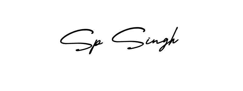 Design your own signature with our free online signature maker. With this signature software, you can create a handwritten (AmerikaSignatureDemo-Regular) signature for name Sp Singh. Sp Singh signature style 3 images and pictures png