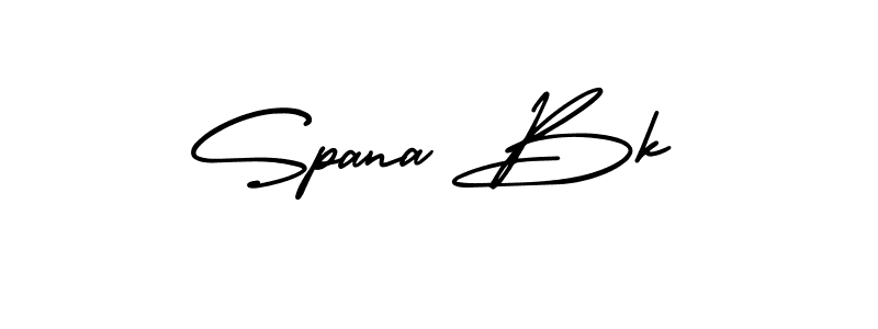 Also we have Spana Bk name is the best signature style. Create professional handwritten signature collection using AmerikaSignatureDemo-Regular autograph style. Spana Bk signature style 3 images and pictures png