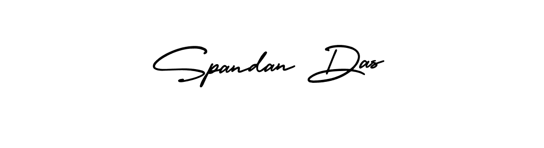 Create a beautiful signature design for name Spandan Das. With this signature (AmerikaSignatureDemo-Regular) fonts, you can make a handwritten signature for free. Spandan Das signature style 3 images and pictures png