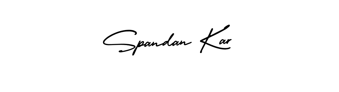 Best and Professional Signature Style for Spandan Kar. AmerikaSignatureDemo-Regular Best Signature Style Collection. Spandan Kar signature style 3 images and pictures png