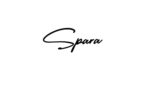 Spara stylish signature style. Best Handwritten Sign (AmerikaSignatureDemo-Regular) for my name. Handwritten Signature Collection Ideas for my name Spara. Spara signature style 3 images and pictures png