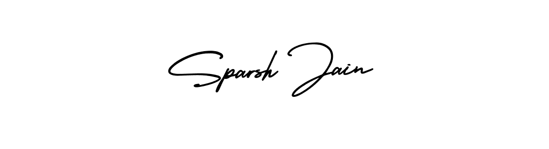 It looks lik you need a new signature style for name Sparsh Jain. Design unique handwritten (AmerikaSignatureDemo-Regular) signature with our free signature maker in just a few clicks. Sparsh Jain signature style 3 images and pictures png