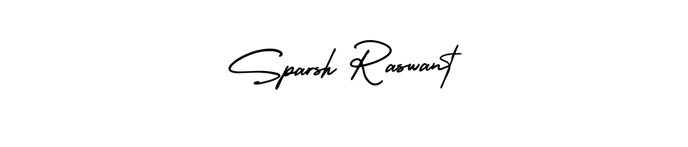 Check out images of Autograph of Sparsh Raswant name. Actor Sparsh Raswant Signature Style. AmerikaSignatureDemo-Regular is a professional sign style online. Sparsh Raswant signature style 3 images and pictures png