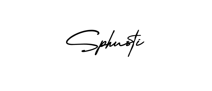 Use a signature maker to create a handwritten signature online. With this signature software, you can design (AmerikaSignatureDemo-Regular) your own signature for name Sphusti. Sphusti signature style 3 images and pictures png
