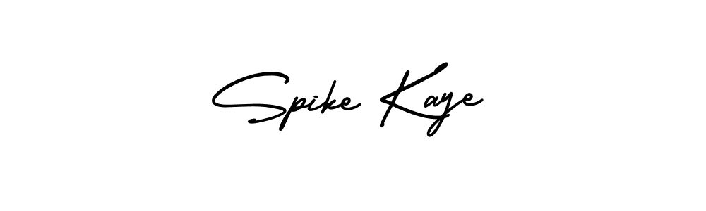 Also we have Spike Kaye name is the best signature style. Create professional handwritten signature collection using AmerikaSignatureDemo-Regular autograph style. Spike Kaye signature style 3 images and pictures png