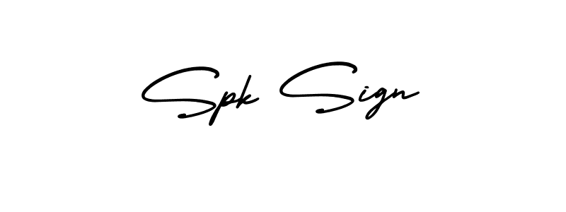 Also You can easily find your signature by using the search form. We will create Spk Sign name handwritten signature images for you free of cost using AmerikaSignatureDemo-Regular sign style. Spk Sign signature style 3 images and pictures png