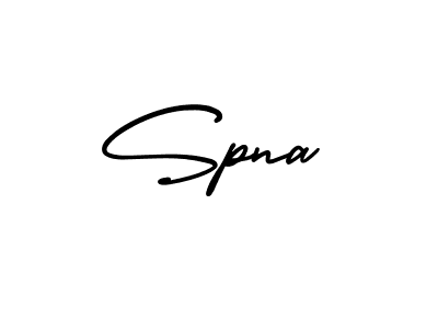 Also we have Spna name is the best signature style. Create professional handwritten signature collection using AmerikaSignatureDemo-Regular autograph style. Spna signature style 3 images and pictures png