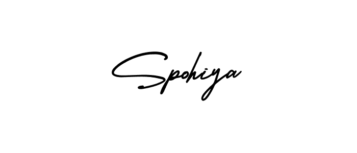 Also You can easily find your signature by using the search form. We will create Spohiya name handwritten signature images for you free of cost using AmerikaSignatureDemo-Regular sign style. Spohiya signature style 3 images and pictures png
