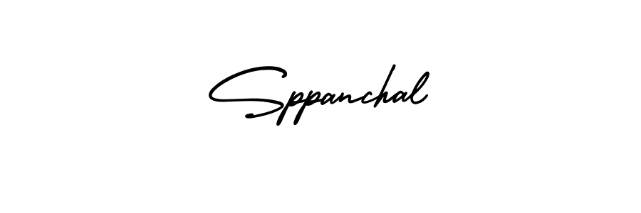 Also You can easily find your signature by using the search form. We will create Sppanchal name handwritten signature images for you free of cost using AmerikaSignatureDemo-Regular sign style. Sppanchal signature style 3 images and pictures png