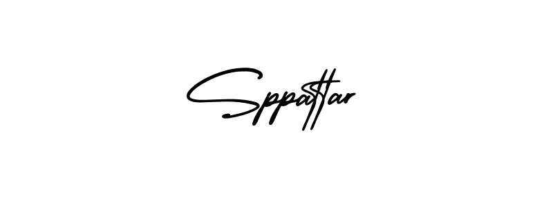 It looks lik you need a new signature style for name Sppattar. Design unique handwritten (AmerikaSignatureDemo-Regular) signature with our free signature maker in just a few clicks. Sppattar signature style 3 images and pictures png