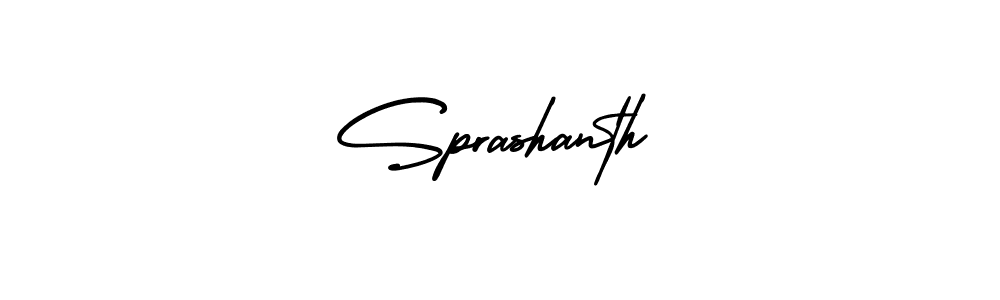 Make a beautiful signature design for name Sprashanth. Use this online signature maker to create a handwritten signature for free. Sprashanth signature style 3 images and pictures png